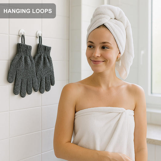 How to Use Exfoliating Gloves for Smoother Skin
